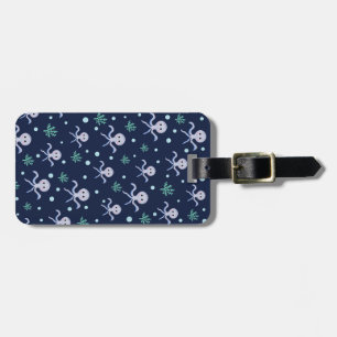 Étiquette À Bagage Poulpe sous la mer motif pour enfants