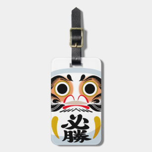 Étiquette À Bagage Poupée Daruma (charme traditionnel japonais de cha