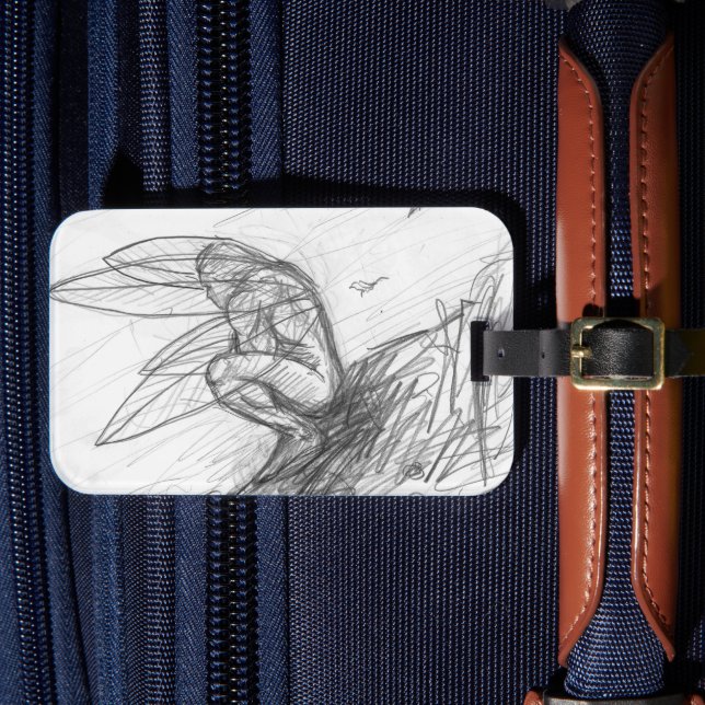 Étiquette À Bagage Poussière Pixie dans le vent (Insitu Rectoal 4)
