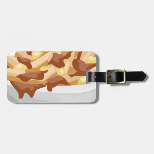 Étiquette À Bagage poutine