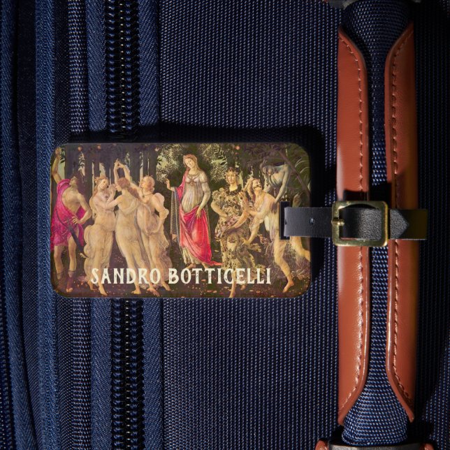 Étiquette À Bagage Primavera, Allégorie du Printemps de Sandro Bottic (Insitu Rectoal 4)