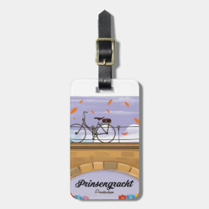 Étiquette À Bagage Prinsengracht, Canal Amsterdam poster Voyage