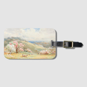 Étiquette À Bagage Printemps vintage par Joseph Rubens Powell