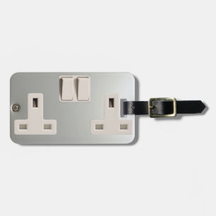 Étiquette À Bagage Prise USB AC BS 1363 [British Standard]