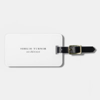 Professionnel minimaliste tendance
