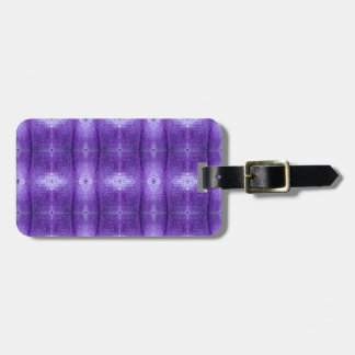 Étiquette À Bagage Purple Ikat Too