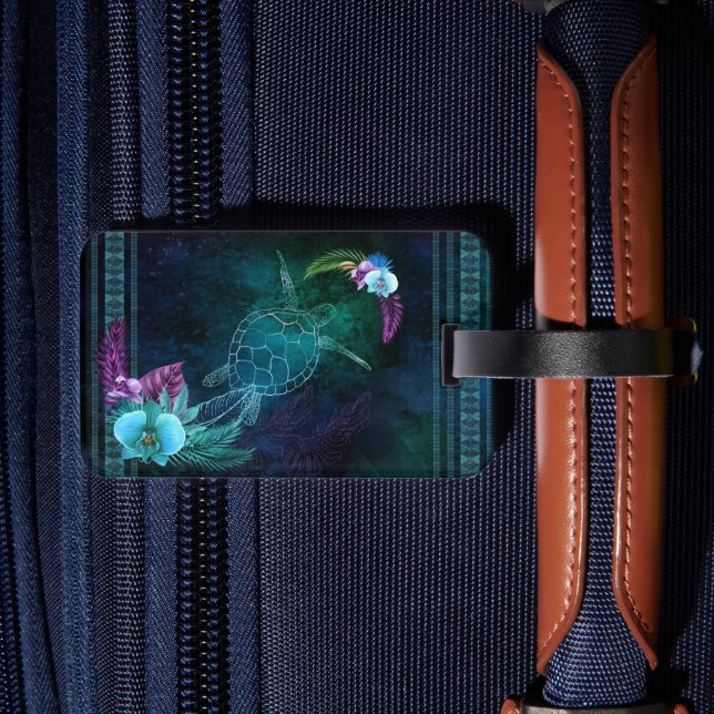 Étiquette À Bagage Quand vous rêvez d'Hawaii (Verso Insitu 2)