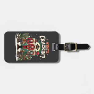 Étiquette À Bagage Qu'est-ce qui craque Casse-Noisette Cactus de Noël