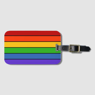 Étiquette À Bagage Rainbow Stripes FIE