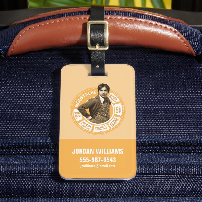 Étiquette À Bagage Rajesh Info Graphic (Insitu Rectoal 2)