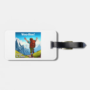 Étiquette À Bagage Randonnée Woo-Hoo a oublié mon téléphone