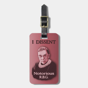 Étiquette À Bagage RBG notoire - p