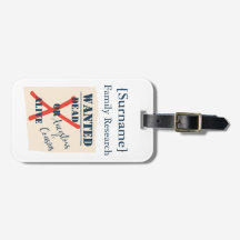 Recherche sur la famille [Nom de famille] (Affiche