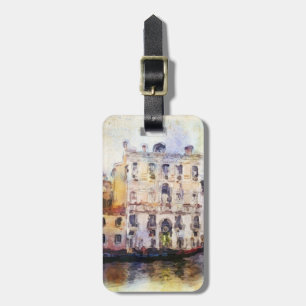 Étiquette À Bagage Regarde OD Venise faite dans l'aquarelle