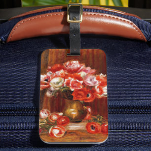 Étiquette À Bagage Renoir - Anemones, 1909