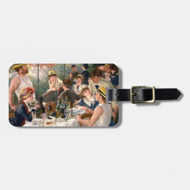 Étiquette À Bagage Renoir French Luncheon Booking Party (Devant horizontal)