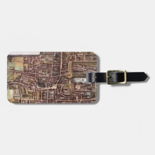 Étiquette À Bagage Réplique carte de la ville de La Haye 1649