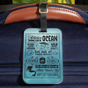 Étiquette À Bagage Réponses De La Mer