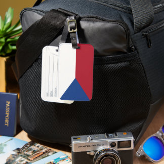 Étiquette À Bagage République tchèque