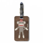 Rétro singe de chaussette