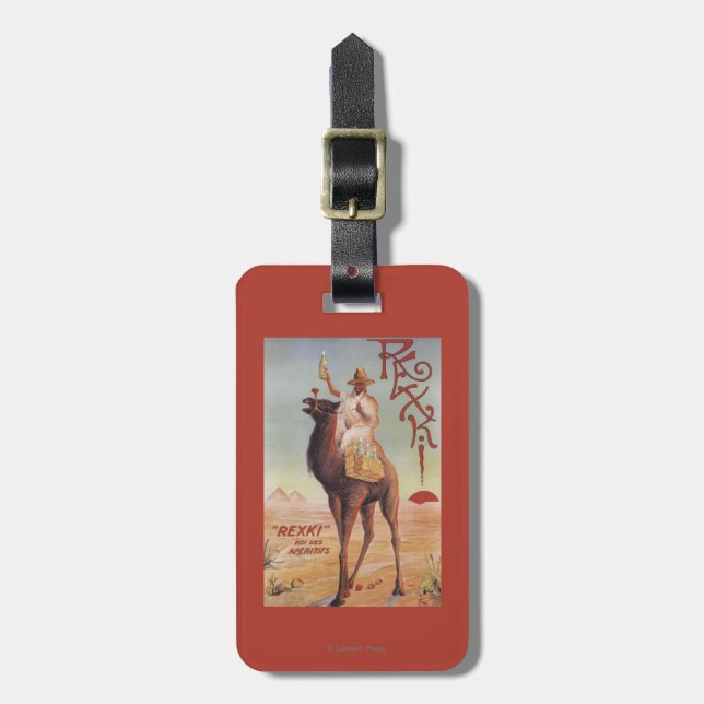 Étiquette À Bagage Rexki - roi de avant des liqueurs de dîner (Devant Vertical)