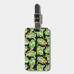 Étiquette À Bagage RICK ET MORTY™  Motif des portails en panne