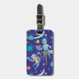 Étiquette À Bagage RICK ET MORTY™  Parmi les Motifs de cellules infec