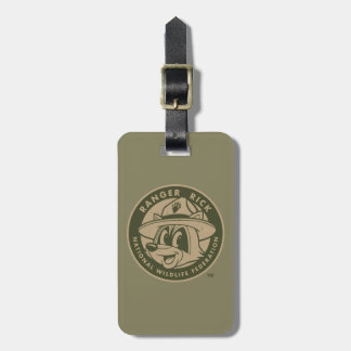 Étiquette À Bagage Rick Rick| Logo de Ranger Rick Khaki