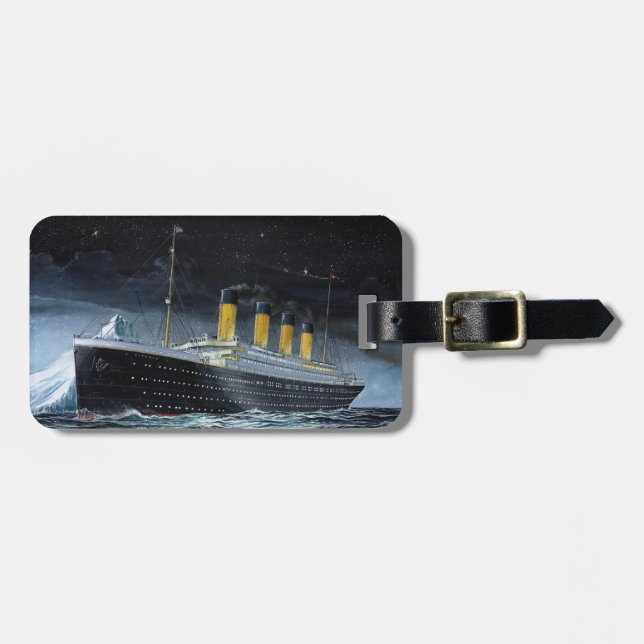 Étiquette À Bagage RMS Titanic (Devant horizontal)