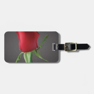 Étiquette À Bagage romantique-Rosebud-vecteur
