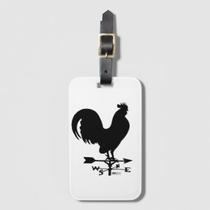 Étiquette À Bagage Rooster de Weathervane