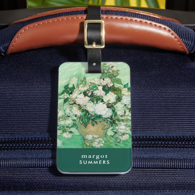 Étiquette À Bagage Rose | Vincent van Gogh (Insitu Rectoal 2)