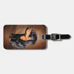Étiquette À Bagage Rottweiler