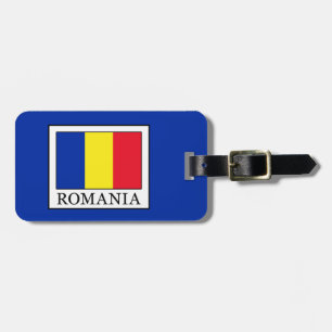 Étiquette À Bagage Roumanie