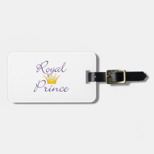 Étiquette À Bagage Royal Prince