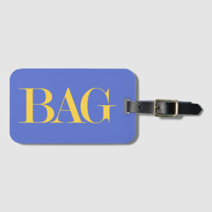 Étiquette À Bagage Sac