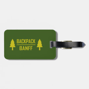 Étiquette À Bagage Sac à dos Banff
