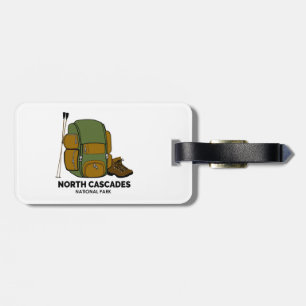 Étiquette À Bagage Sac à dos du parc national de North Cascades