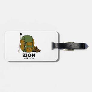 Étiquette À Bagage Sac à dos du parc national de Zion