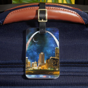 Étiquette À Bagage Sac fourre-tout Spacey St. Louis Skyline