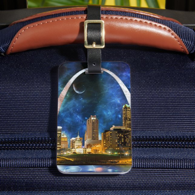 Étiquette À Bagage Sac fourre-tout Spacey St. Louis Skyline (Insitu Rectoal 2)