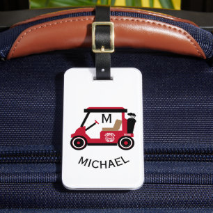 Étiquette À Bagage Sac personnalisé pour homme avec monogramme et nom
