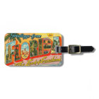 Salutations de la carte postale Vintage Floride