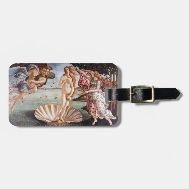Étiquette À Bagage Sandro Botticelli - Naissance de Vénus (Devant horizontal)