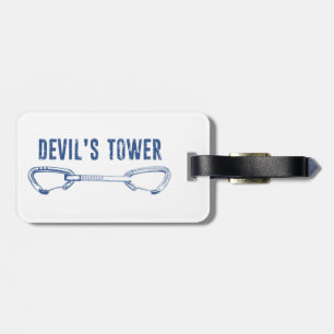 Étiquette À Bagage Sangle à dégainer pour grimper à la Devils Tower