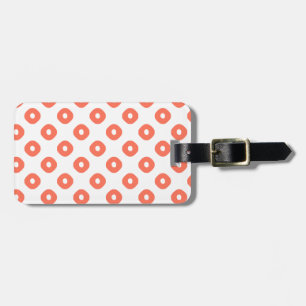 Étiquette À Bagage saumon Motif "Kanoko" - Fawn Spot
