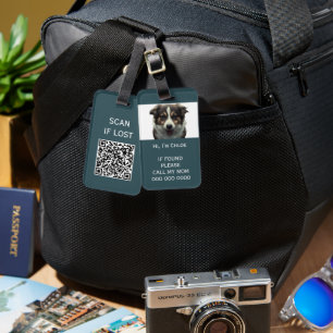 Étiquette À Bagage Scanner de cage de transport pour animaux si code