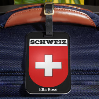 Étiquette À Bagage Schweiz | Suisse Armoiries
