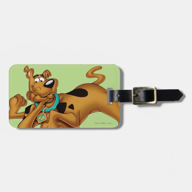 Étiquette À Bagage Scooby Doo Allongé (Devant horizontal)