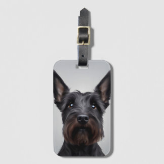 Étiquette À Bagage Scottish Terrier